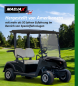 Preview: MADJAX X2 - Elektro Golf Cart NEUFAHRZEUG mit Lithium Batterie