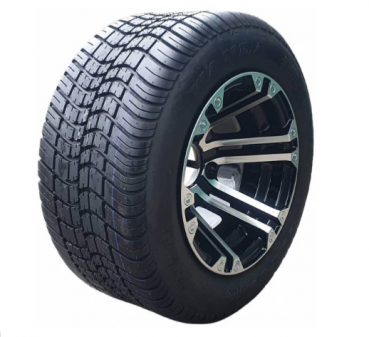 1 Satz Kompletträder - Reifen + Alufelge 205/50-10 montiert