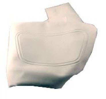 Sitzbezug für Rückenlehne, weiss