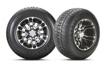 Komplettrad 205/55-10 Reifen auf 10X7 Felge (1 Stück )