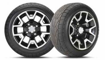 Komplettrad 215/40-12 C254 Reifen auf 12X7 Felge (1 Stück )