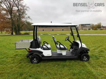 Preview: BSN4C Elektro Golf Cart für 4 Personen mit Ladebox NEUFAHRZEUG Lithium Batterie 135Ah