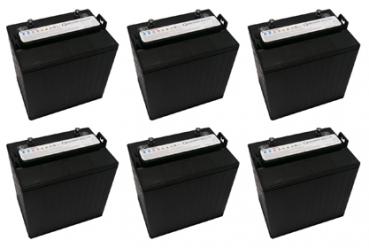 Aufpreis für 1 Satz Batterien  8 Volt ( 6 Stück)