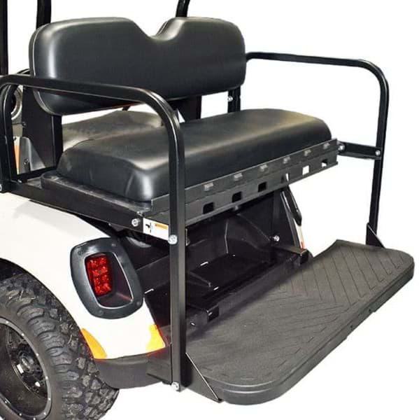 Aufpreis für eine umklappbare Sitzbank/Ladefläche in schwarz