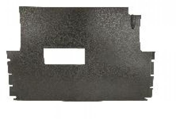 Bodenmatte in schwarz