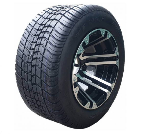 1 Satz Kompletträder - Reifen + Alufelge 205/50-10 montiert