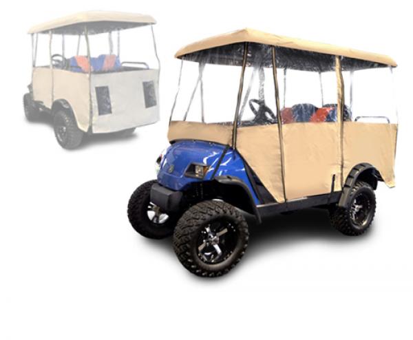 universeller Wetterschutz für alle Golf Carts mit 80" Dach (2+2