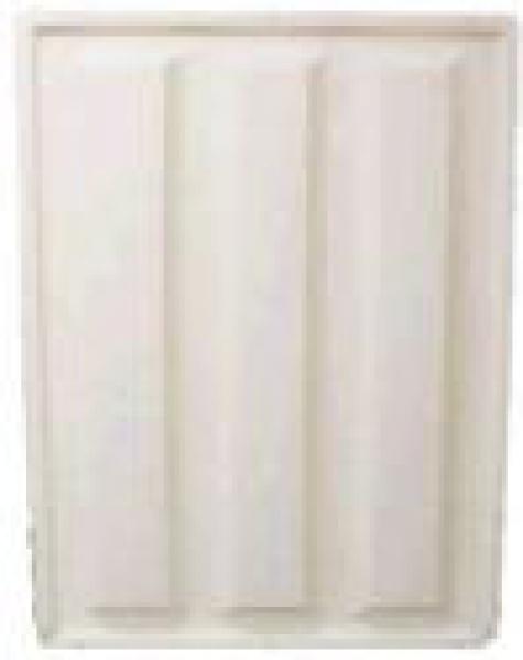 Universal Dach in weiss 53"