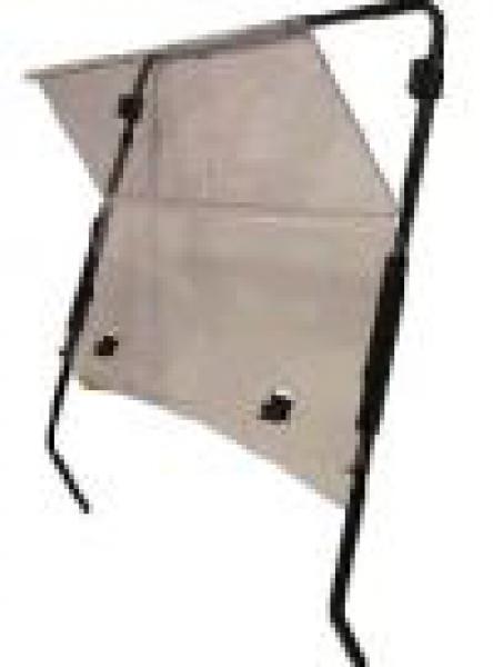 Umklappbare Windschutzscheibe, getönt, schlagfest