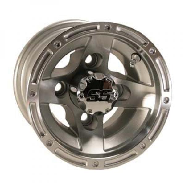 Felge RANGER 8X7 Silbern RAD MIT 3 + 4 OFFSET