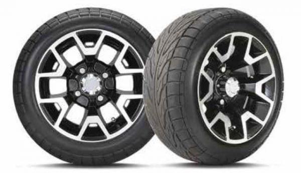 Komplettrad 215/40-12 C254 Reifen auf 12X7 Felge (1 Stück )