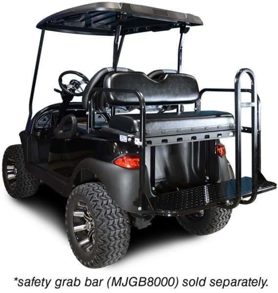 Klappbare Sitzbank Club Car Precedent in schwarz