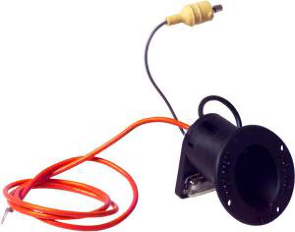 Steckbuchse und Sicherung