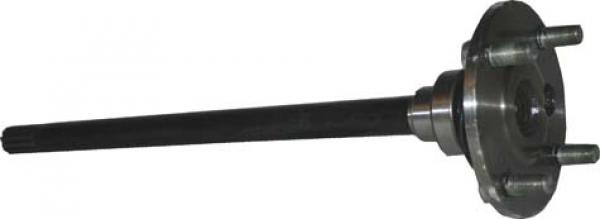 Fahrer Seite Hinterachse