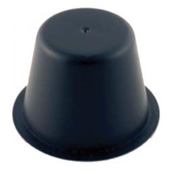 Staubhaube, Heck Radnabe