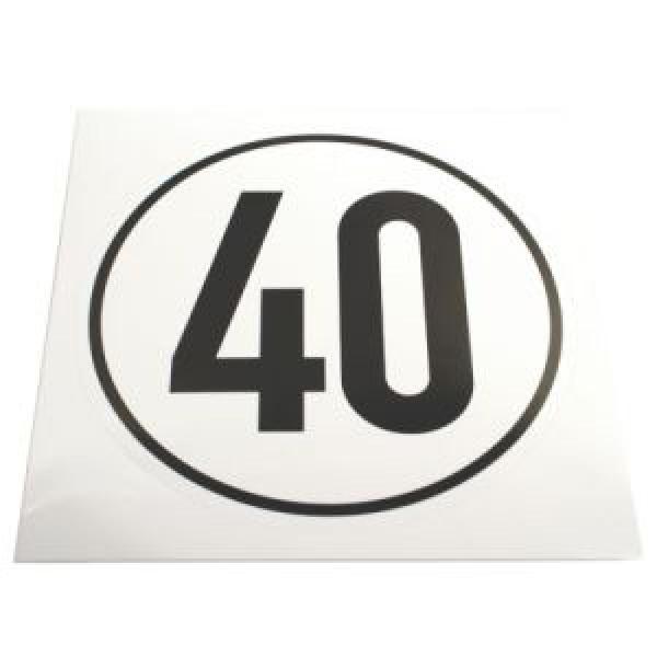 BF40 Begrenzungsschild 40 km/h