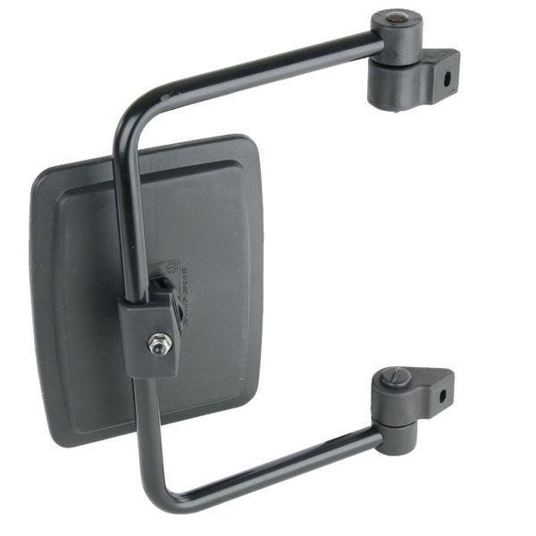 Spiegel mit Arm links/rechts