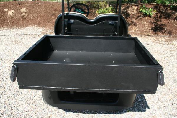 Ladebox aus Aluminium inkl. Montageset für den Club Car Precedent