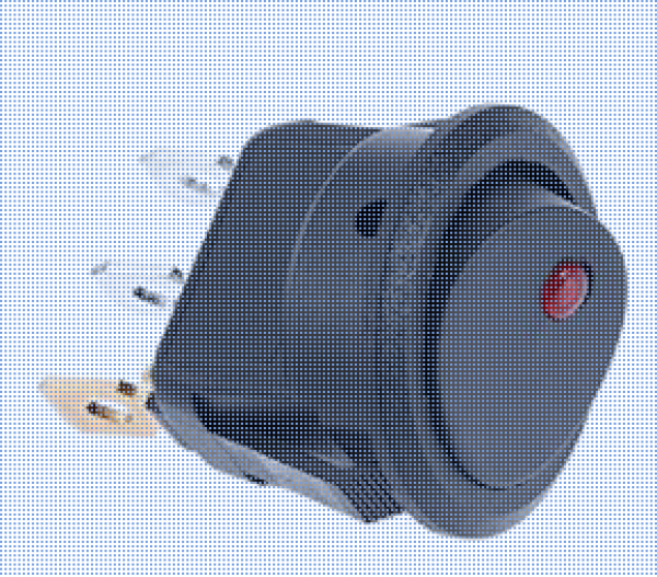 Aufpreis für einen LED-Arbeitsscheinwerfer 24W 1920 lm mit Schalter, Kabel und Montage