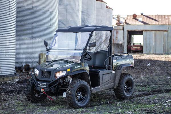 UTV  HISUN SECTOR E1 Elektrofahrzeug mit Allradantrieb und Straßenzulassung Neufahrzeug