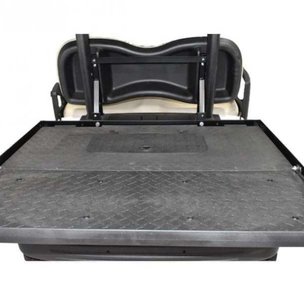 Aufpreis für eine umklappbare Sitzbank/Ladefläche